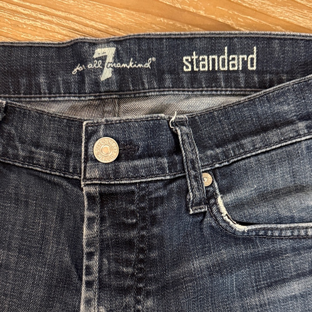 7 For All Mankind Dark Wash Denim Jeans